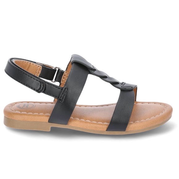 NWOT Wonder Nation Toddler Size 10 Girl Braid Sandals - Picture 4 of 4